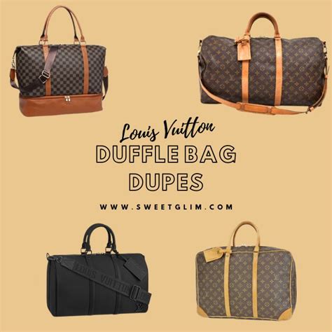 louis vuitton duffle bag dupe|louis vuitton desert boots dupe.